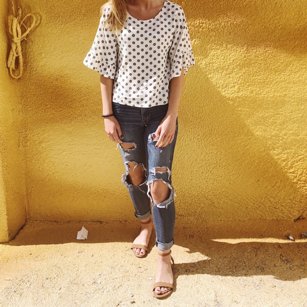 🖤2/$25🖤Medallion Print Blouse